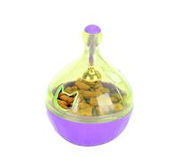 KIMISS Comedero interactivo para mascotas, divertido cuenco Roly Poly para fugas de alimentos, suministros para perros, juguetes para gatos, perros, juguete ABS