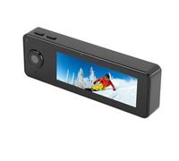 KIMISS Compacto HD 1080P portátil con lente gran angular, grabación continua y accesorio magnético de azulejo o pin on para seguridad y actividades al aire libre