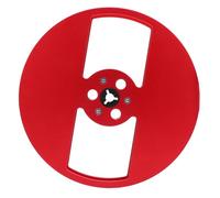 KIMISS Compatibilidad Universal Carrete de Cinta Vacío de 1/4 y 7 Pulgadas Cinta de Sonido de Carrete Abierto de Aleación de Aluminio con 2 Orificios para Reproductores de de a - Alto Rendimiento