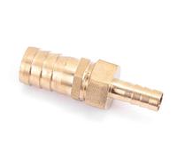 KIMISS Conector de Enchufe Reductor, 10 Mm 16 19 25 Mm Accesorio de Latón para Manguera Conectores de Piezas Reductoras de de Púas Accesorios de Púas 10 (10-25)
