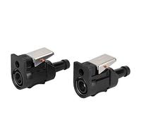 KIMISS Conector para manguera de combustible de motor marino, 2 unidades, para outboard con diámetro de 8mm, acople hembra, línea de combustible