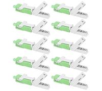 KIMISS Conectores Rápidos de Fibra óptica SC/: Adaptador de Conexión Rápida en Frío de 10 Piezas para Redes de Cable FTTH, Baja Pérdida de Inserción y Adaptador de Fibra de Alto Rendimiento