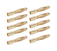 KIMISS Conectores Tipo Banana Tipo Bala de 2,0 Mm para Aplicaciones de Audio: Conectores de Cobre de Alta Conductividad con Revestimiento de Níquel para un Rendimiento Confiable