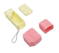 KIMISS Conjunto de Caja Protectora de Silicona Suave de la Cámara, Color Mixto, Flexible y Elástico, Completamente Envuelto, Fácil de Lavar, 3 Accesorios (Cubierta de Lente Estuche de