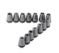 KIMISS Conjunto de Coletas ER20 para la Máquina de Grabado CNC y la Herramienta de Torno de Fresado - 14pcs Precision Spring Coletas para una Mayor Eficiencia de la Participación del Trabajo