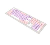KIMISS Conjunto de Teclas Ergonómicas Personalizadas, 108 Teclados Mecánicos de Calzoncillos ABS de OEM, Moldeo por Inyección de Color Dual, Kit de Teclado Reemplazable Compatible con 60% a 108