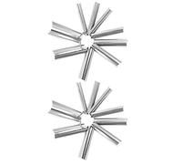 KIMISS Consejos de Manicura Francés de 18 Piezas - 9 Tamaños Herramienta de Cortador de Forma C Profunda y Recortador de Borde de Uñas para Hermosas Líneas de Sonrisa