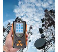 KIMISS Contador Detector de Radiación Nuclear HFS-10 - X y Monitor con Pantalla TFT y Alarmas Personalizables