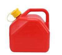 KIMISS Contenedor de Agua Portátil de 5 litros, Jarra de Plástico HDPE para Almacenamiento de Agua para Acampar con Tapa Sellada, sin BPA a Prueba de Fugas para Acampar Al Aire Libre,