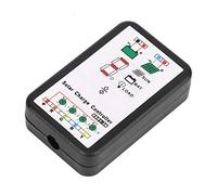 KIMISS Controlador de carga de 6 V 12 V, controlador de carga solar PWM compatible con baterías de litio y Ni-Mh