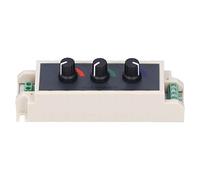 KIMISS Controlador de Luz LED Inteligente de Cañón RGB para Ajuste de Brillo - Dimmer LED RGB de 3 Canales DC 12V -24V con Control Manual para Mezcla de Color