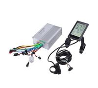 KIMISS Controlador de Onda Sinusoidal de 3 Modos 20A con Panel de Pantalla LCD S830 Kit de Controlador de Motor Eléctrico ABS de Aleación de Aluminio para Conversión de Alto Rendimiento