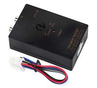 KIMISS Car RCA Output Stereo Speaker Convertidor de -bajo con función de retardo