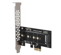 KIMISS Convertidor de Conector de Tarjeta de Expansión PCI-E a M.2: Compatible con Discos Duros de Estado Sólido M2 NGFF NVME para Soluciones de Almacenamiento y Transferencia de