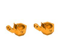 KIMISS Copa de Dirección RC 1/16, Copa de Dirección Delantera de Metal para SG-1603/SG-1604, Actualización de Aleación de Aluminio para Mayor Durabilidad y Rendimiento (Yellow)