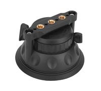 KIMISS Copa de Succión de Automóvil Monte Universal Ajustable Fuerte Succión 3 Interfaces para Parabrisas Troy Sun Toof DSLR Teléfono en Primera Vista de Fotografía ABS ABS Aluminio 8