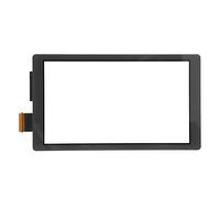 KIMISS Cristal de Pantalla Táctil para Lite, Digitalizador de Panel Exterior Frontal de Repuesto, Cristal de Pantalla de Consola para Reparación de Lite (Black)