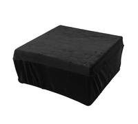 KIMISS Cubierta Antipolvo para Tocadiscos AT-LP120XBT-USB/AT-LP120XUSB - Protector de Funda Suave para Tocadiscos (Black)