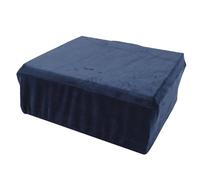 KIMISS Cubierta Antipolvo para Tocadiscos AT-LP120XBT-USB/AT-LP120XUSB - Protector de Funda Suave para Tocadiscos (Blue)