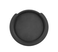 KIMISS Cubierta de Búfer de Retroalimentación de Boca de Guitarra de 86 Mm para Guitarras Folk y Clásicas - Accesorio Acústico de Plástico (BLACK)