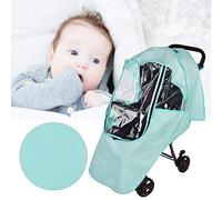 KIMISS Cubierta de Cochecito para Bebés - Tapa de Lluvia a Prueba de Viento para Pushess y Cochecitos - Diseño Universal Gris Claro Protección a Prueba de Polvo e Impermeable para Recién Nacidos
