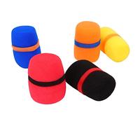 KIMISS Cubierta de Espuma para Micrófonos de Mano: Parabrisas Grueso para KTV, Entrevistas, Actuaciones en Escenario, Más