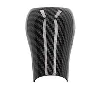 KIMISS Cubierta de la Perilla de la Palanca de de Marchas, Pegatina de Repuesto para la Cabeza de la Palanca de Cambios Estilo Fibra de Carbono para Clase A Clase C E