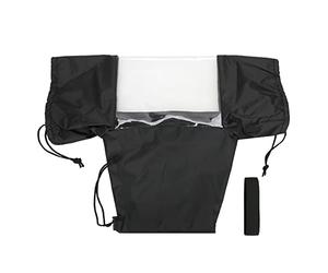 KIMISS Cubierta de Lluvia de la Cámara de Nylon Impermeable, SLR, Cámaras sin Espejo, Compatibles con y Más