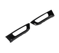 KIMISS Cubierta de luz antiniebla para rejilla frontal, 2 unidades, revestimiento de radiador ligero, resistente a arañazos, para Range Sport L494 (2014-2017), cubierta para lámpara de faros