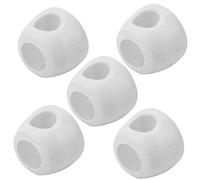 KIMISS Cubierta de Manija de la Puerta de Seguridad para Bebés de 5 piezas: Mangas Protectoras contra la Colisión para la Instalación Fácil, Se Adapta a las Manijas Redondas Estándar, Material PP No