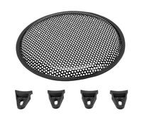 KIMISS Cubierta de Rejilla para Altavoz de 10 Pulgadas Protector de Rejilla Rejillas de Malla Metálica de 10 Pulgadas Cubierta de Malla Protectora Superficie Lisa Diseño Fino con Fácil