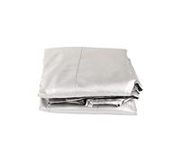 KIMISS Cubierta del Tanque de IBC para un Contenedor 1000L - Cubierta de Tanque de Agua de Lluvia IBC Impermeable de Protección con Aletas para la Prevención de Algas (GRAY)