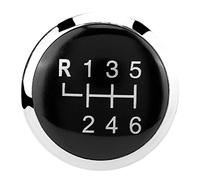 KIMISS Cubierta para pomo de palanca de cambios de 6 velocidades, compatible con T5 y T5.1 GP 2003-2011, diseño ergonómico, emblemático, ajuste seguro y resistente