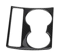 KIMISS Cubierta para portavasos de Fibra de Carbono, Compatible con B8 y 2009-2015, Panel para Consola Central, diseño Elegante y Resistente