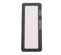 KIMISS Cubierta Protectora de Pantalla de Cámara, Reemplazo de Cubierta de Ventana de Pantalla LCD Exterior Superior para Cámara 1DX3, con Adhesivo Preaplicado