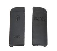 KIMISS Cubierta USB para Cámara 6D y Puerta Lateral de Interfaz Multimedia, Compatible con Cámaras 6D, Cubierta Protectora de Goma Duradera para Puertos USB