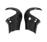 KIMISS Cubierta y Embellecedor de Perilla de Engranaje de Fibra de Carbono para Mini R55 R56 R57 R58 R59 R60 R61 - Mejora Interior Automotriz Elegante