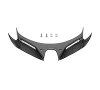 KIMISS Cubre aerodinámico de fibra de carbono para carenado frontal, compatible con 250/400 2018-2020, diseño alerón, protege faro y mejora flujo de aire