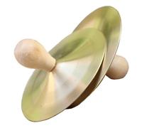 KIMISS Cymbals de los Dedos de cobre: platillos de Mano de 2 por Ciento para Niños, Excelente Calidad de Sonido y Agarre Fácil, para la Educación Musical y la Práctica de Ritmo