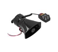 KIMISS de Micrófono PA con Bocina de Coche de 12V, 100W, 120dB, 7 Sonidos, Sirena de Advertencia de Emergencia para Automóviles, Camiones, Vehículos Recreativos y Barcos