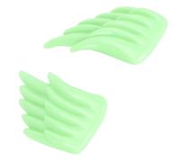 KIMISS Decoración de Calzado: Personalización de Accesorios de Calzado con Alas en 3D, Zapatos con Agujeros y Mejoras de Vestimenta con Estilo (verde fluorescente)