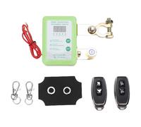 KIMISS Desconector de Batería de Automóvil, Interruptor de Control Remoto de 12 V 24 V con Protección contra Sobrecorriente de Sobretensión y Subtensión, para Auto Camión SUV RV (GREEN)