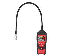 KIMISS Detector de Fugas de Gas con Alarma de Luz y Sonido, Pantalla LCD, Sonda Ble, Probador de Gas para Natural, Metano y Más