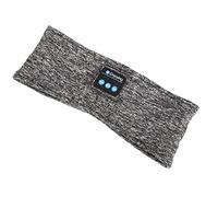 KIMISS Diadema de Música Deportiva con, Auriculares para Dormir Recargables por USB para Dormir, Hacer Ejercicio, Trotar, Viajar y Meditar (Grey)