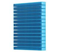 KIMISS Disipador de Calor de Aluminio, Disipador de Calor 150x120x20 Mm para Amplificador de CPU PCB Componentes de Computadora Blancos Enfriador Radiador Disipador de Calor de