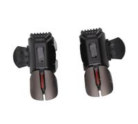 KIMISS Disparador de Controlador de Juegos Móvil para Teléfono - Gamepad con Conexión de 6 Dedos para IOS - Disparador de Juego Negro de Aleación Sensible para un Rendimiento Mejorado