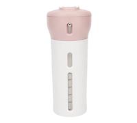 KIMISS Dispensador de Viaje 4 en 1, Juego de Gel de Loción de champú Botellas de Contenedores de Viaje a Prueba de Fugas para Artículos de Tocador Crema Líquida de Lavado