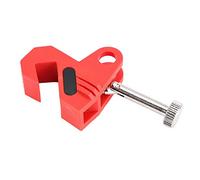 KIMISS Dispositivo de Seguridad de Bloqueo de Disyuntor, Cerradura de Nailon en Miniatura para Equipos de Energía, Diseño Fácil de Bloquear, Ideal para Disyuntores - 1 Unidad