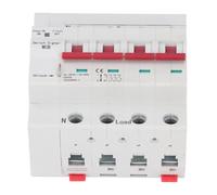 KIMISS Disyuntor en Miniatura de CA 400 V 4P para Uso Doméstico y Solución de Protección Confiable (63A)