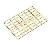 KIMISS DIY Miniatura CASA Y NÚMEROS CASA Set 1/12 - Decoración de la Puerta de Entrada Y Accesorio de Aprendizaje (Gold)
